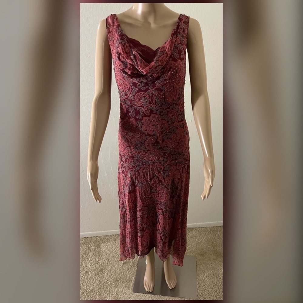 Beaded Red dress